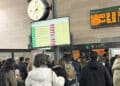 Retraos y cancelaciones en los trenes de la estación Segovia-Guiomar. / MARTA HERRERO