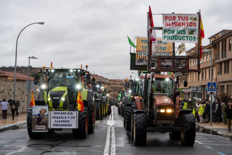Tractorada Segovia - Héctor Criado