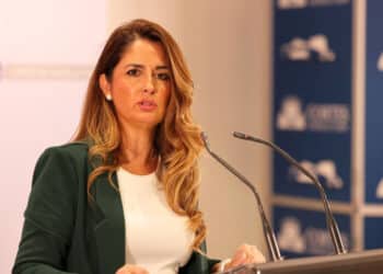 La procuradpra de Vox por Segovia, Susana Suárez.