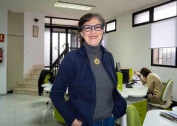 La escritora Carol Prunhuber. Foto: Héctor Criado.