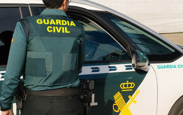Detenido el presunto autor de un intento de robo con violencia en Torrecaballeros / GUARDIA CIVIL
