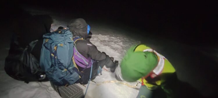 Imagen del rescate. /GUARDIA CIVIL DE SEGOVIA