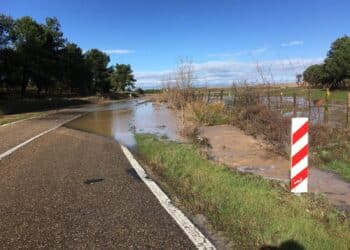 Las lluvias de los últimos días han provocado cortes en varias carreteras provinciales de Segovia / DIPUTACIÓN