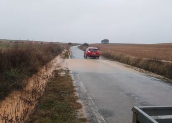 Las intensas lluvias están provocando balsas de agua en varias carreteras provinciales / DIPUTACIÓN