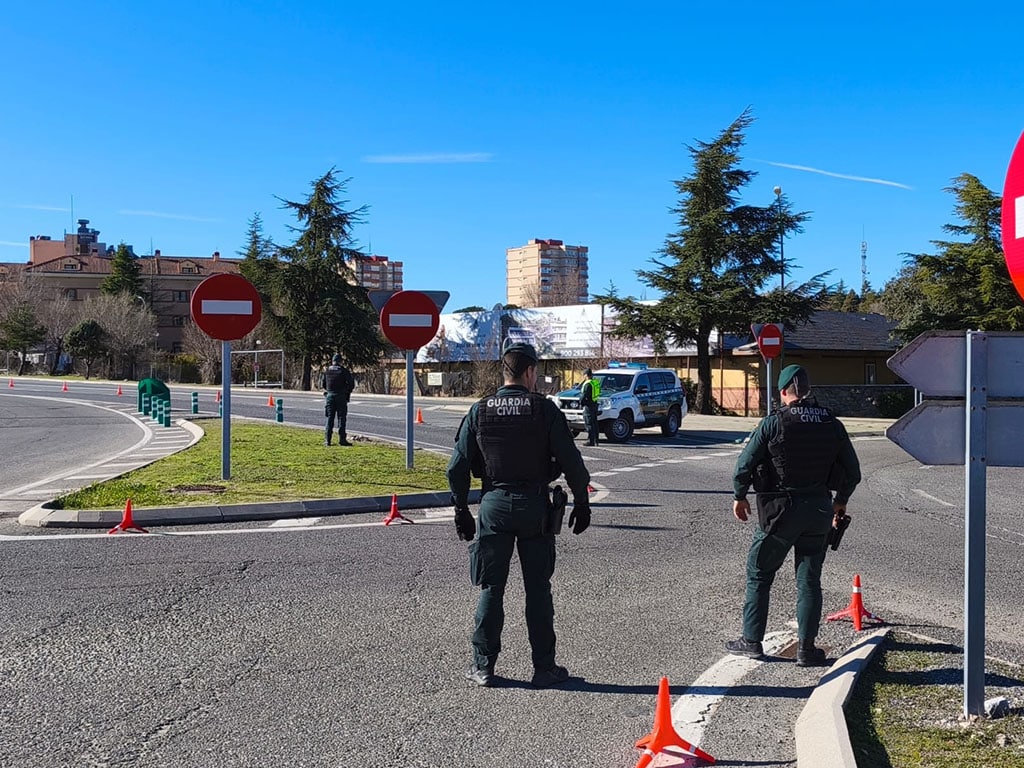 control guardia civil