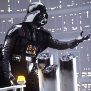 Darth Vader en “El imperio contraataca”, de George Lucas, en 1980.