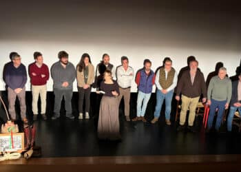 El pasado sábado, el Teatro Bretón acogió la presentación oficial del proyecto de recuperación del encierro con caballos / EL PREGONERO DE SEPÚLVEDA