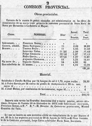 El Puente de Piedra 4 El Boletín Oficial de la Provincia de 1875.