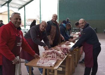Celebración de la Matanza Popular en ediciones pasadas / E.A.