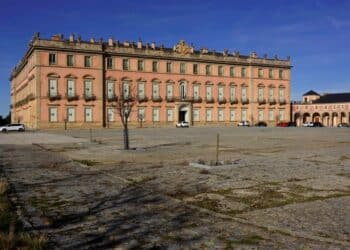 El Palacio Real de Riofrío, en obras para remodelar el centro de visitantes y crear el Museo del Patrimonio Natural. /Mario Antón Lobo