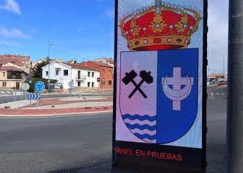 Una de las pantallas instaladas / RR.SS. AYTO. LA LASTRILLA