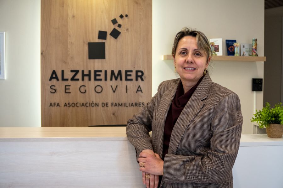 AFA Segovia ofreció información y orientación sobre el Alzheimer a más de 300 personas durante el 2025 2 Anabel De Pedro, gerente de la Asociación de Familiares de Enfermos de Alzheimer, AFA, de Segovia./ HÉCTOR CRIADO