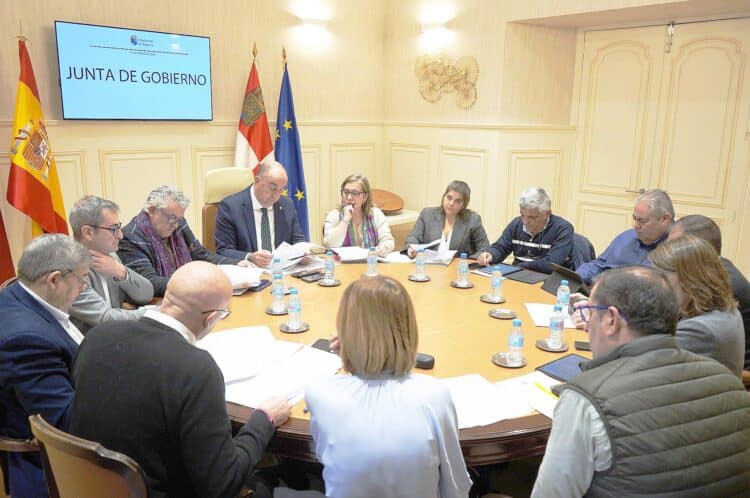 Un momento de la Junta de Gobierno de la Diputación Provincial./ D.P.