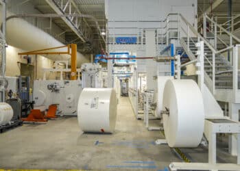 Instalaciones de Ontex en el polígono de Valverde del Majano./E. A.