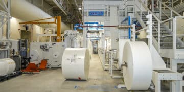 Instalaciones de Ontex en el polígono de Valverde del Majano.