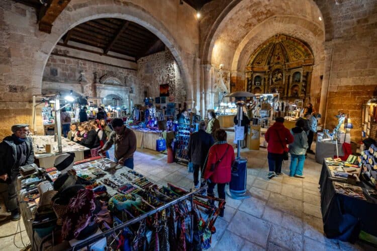 Ayllón ultima los preparativos para la XII Feria de Artesanía 1 Imagen de la pasada edición de la Feria de Artesanía Villa de Ayllón. / E.A.