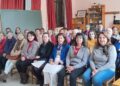 Jornada por el 8-M en la Asociación de Cantimpalos. / L. MATARRANZ