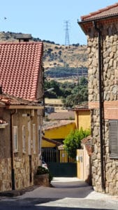 Panorámica desde el altozano 5 Otero de Herreros cuenta con cerca de mil vecinos.