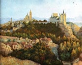 16 Fausto Nunez Vista de Segovia 1960