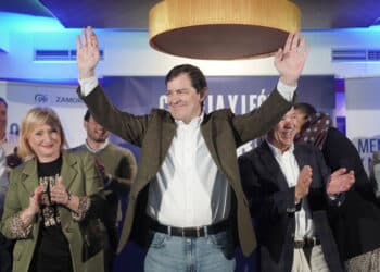 Acto de campaña del Presidente de la Junta y candidato del PP a la reelección, en Toro, Zamora. / Rubén Cacho