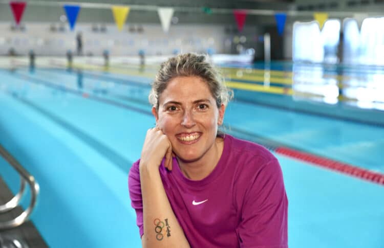 La nadadora vallisoletana, Laura López Valle. / Miriam Chacón