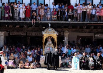 La Asunción de la Virgen se mueve del 15 al 16 de agosto, por coincidir en domingo. / Jesús Formigo