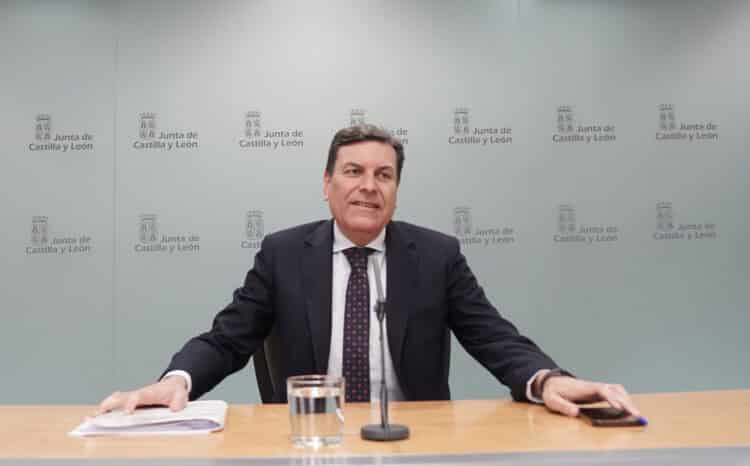 Rueda de prensa del Portavoz de la Junta tras el Consejo de Gobierno. / Rubén Cacho