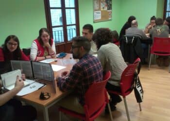 Actividad en la Casa Joven de Segovia.