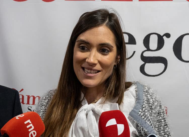 María José Tapia, presidente de la Cámara de Comercio de Segovia./ HÉCTOR CRIADO