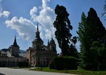 Vista parcial de los Jardines del Palacio de La Granja de San Ildefonso./ E.A.