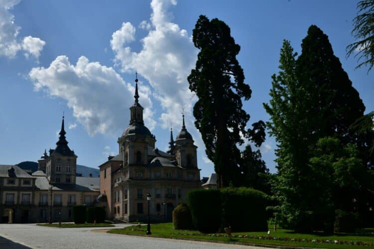 Vista parcial de los Jardines del Palacio de La Granja de San Ildefonso./ E.A.