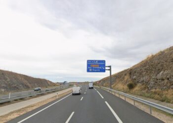 Fotografía de archivo de la carretera SG-20.