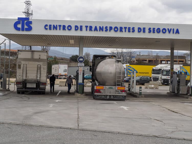 Gasolinera del Centro de Transportes de Segovia. / KAMARERO