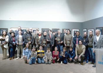 Exposición de imágenes de la Semana Santa de Segovia en La Alhóndiga. / MARIO ANTÓN LOBO