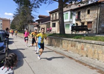 Abraham Tapias durante un instante de la prueba./T. IMD SEGOVIA