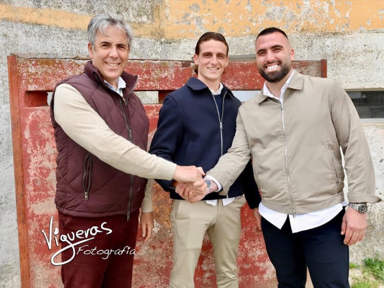 Emilio de Frutos, Borja Escudero y Roberto de Castro. / VIGUERAS FOTOGRAFÍA