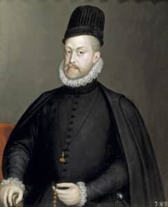 Felipe II por Sofonisba Anguissola.