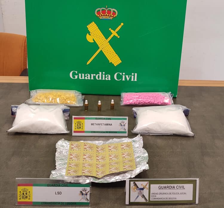 Sustancias intervenidas / GUARDIA CIVIL