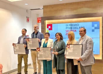 Ganadores del Premio Pyme Segovia 2025.