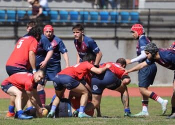 Un instante del encuentro entre el equipo segoviano y el Majadahonda./RAC LOBOS