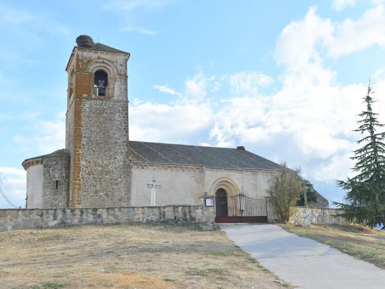 Iglesia de San Cristóbal en la localidad de La Cuesta. / JOSÉ ANTONIO SANTOS