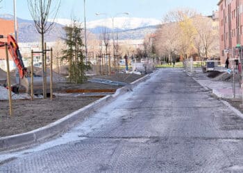 Obras de renaturalización de las plazas de Nueva Segovia. / AYUNTAMIENTO DE SEGOVIA
