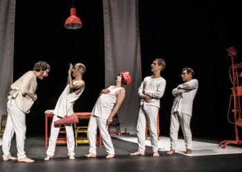 Representación escénica de la compañía segoviana Paladio Arte. / JCG 2023 - PALADIO ARTE