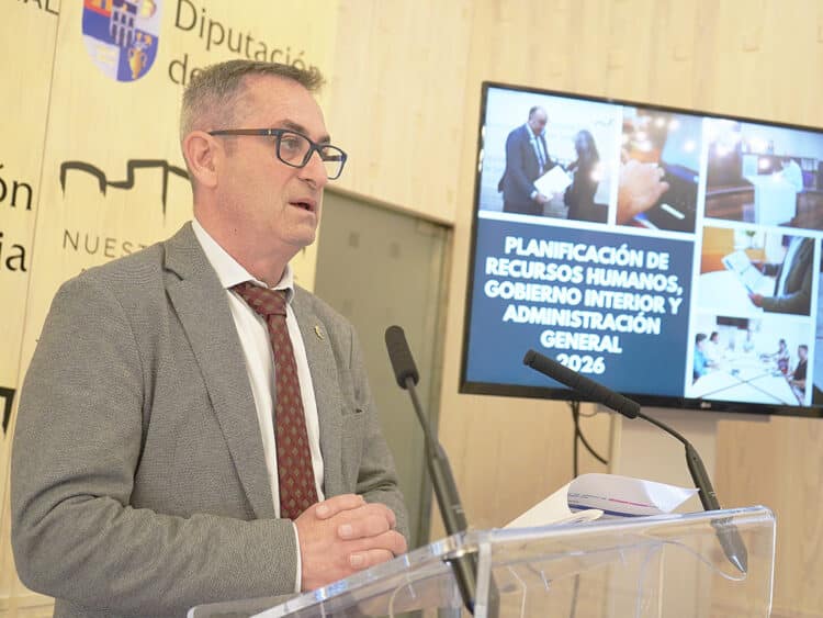 El diputado de Recursos Humanos, Jaime Pérez. / DIPUTACIÓN