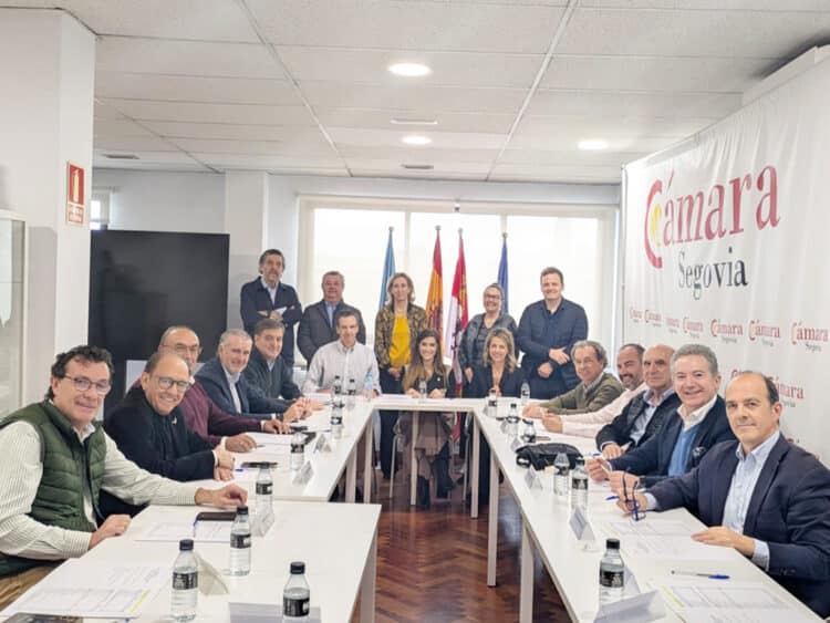 Pleno de la Cámara de Comercio de Segovia. / CÁMARA DE COMERCIO