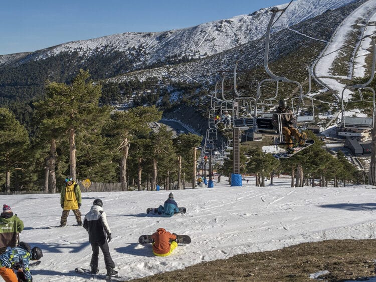 Estación de esquí de Navacerrada. / KAMARERO