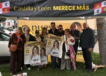 Clemente en su visita a Fuentepelayo / NUEVE CASTILLA Y LEÓN