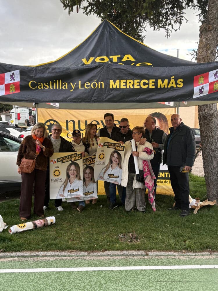 Clemente en su visita a Fuentepelayo / NUEVE CASTILLA Y LEÓN