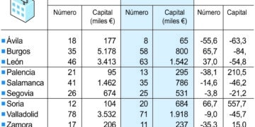 Sociedades mercantiles constituidas.