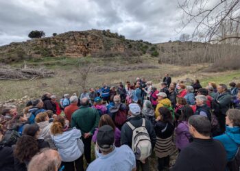 Uno de los grupos participantes en la actividad / E.A.